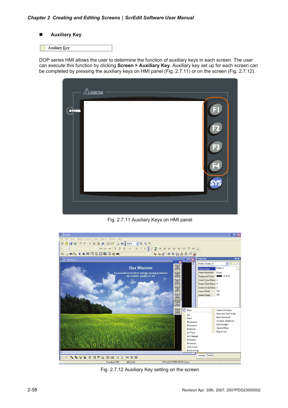 Delta Electronics Human Machine Interface DOP-A Series User Manual | Page 69 / 329