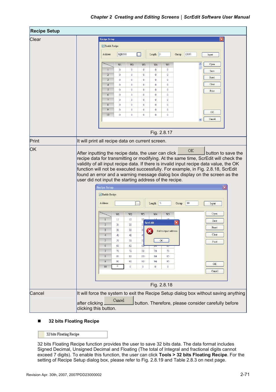 Delta Electronics Human Machine Interface DOP-A Series User Manual | Page 82 / 329