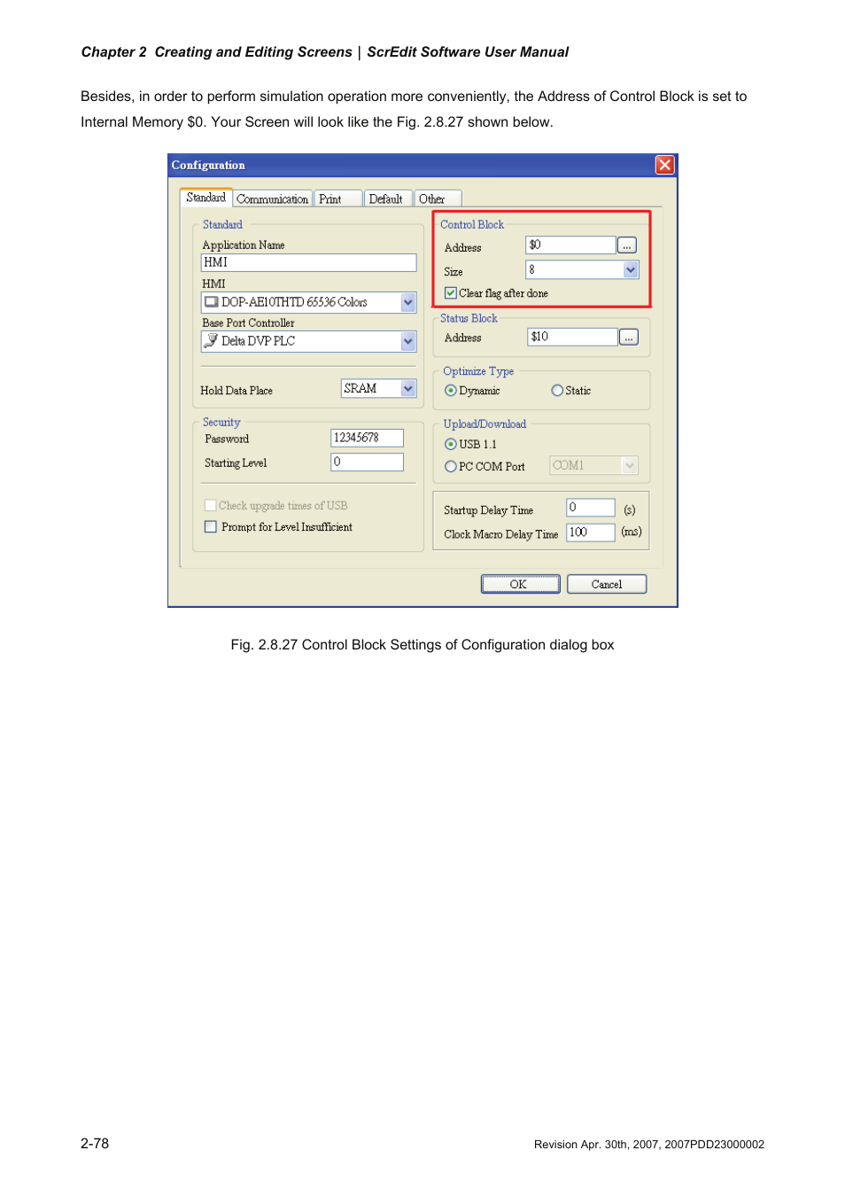 Delta Electronics Human Machine Interface DOP-A Series User Manual | Page 89 / 329