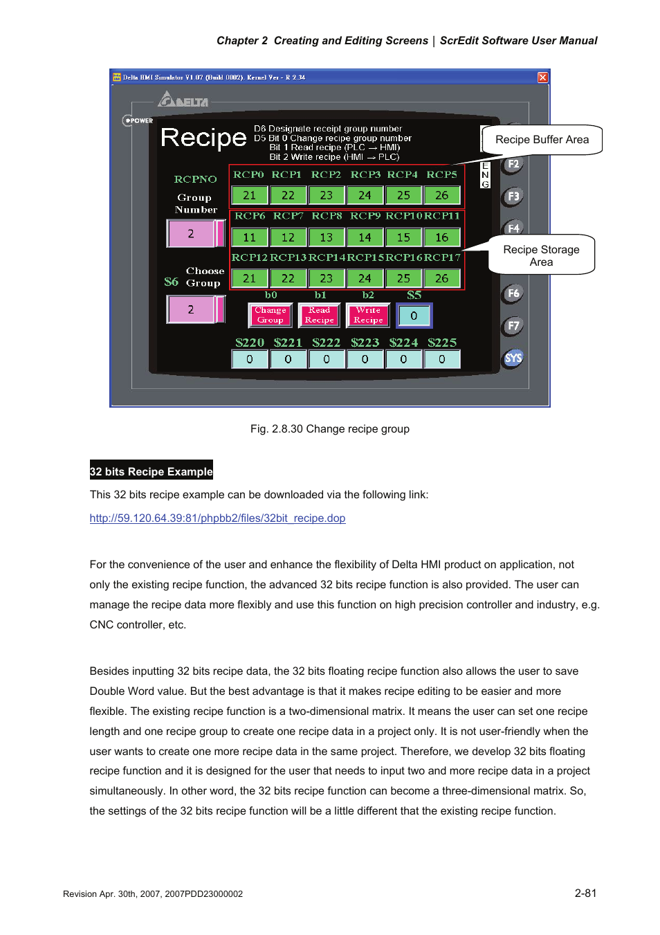 Delta Electronics Human Machine Interface DOP-A Series User Manual | Page 92 / 329