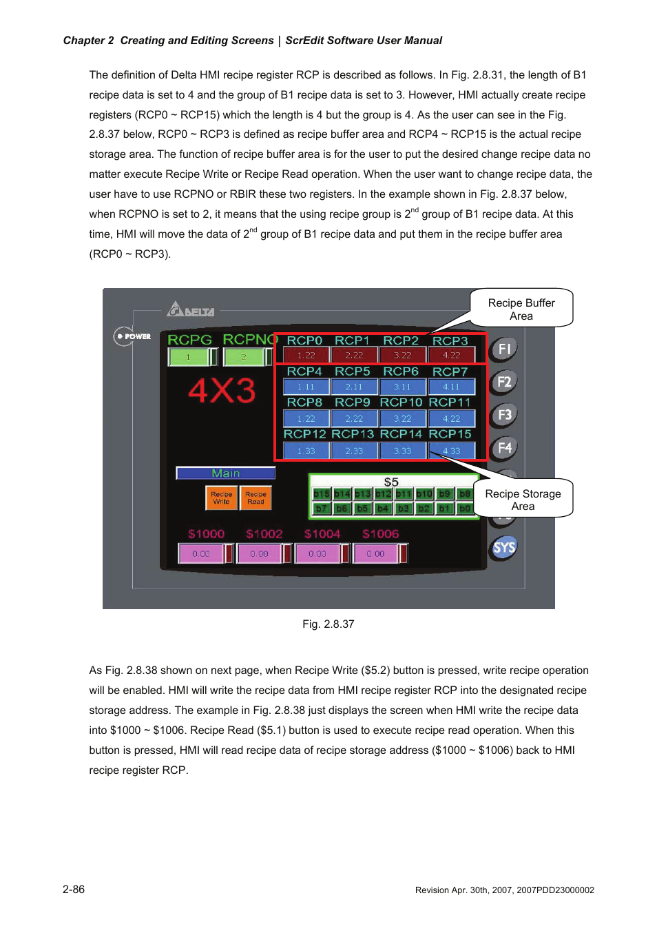 Delta Electronics Human Machine Interface DOP-A Series User Manual | Page 97 / 329