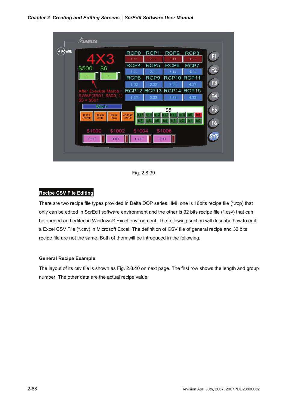 Delta Electronics Human Machine Interface DOP-A Series User Manual | Page 99 / 329