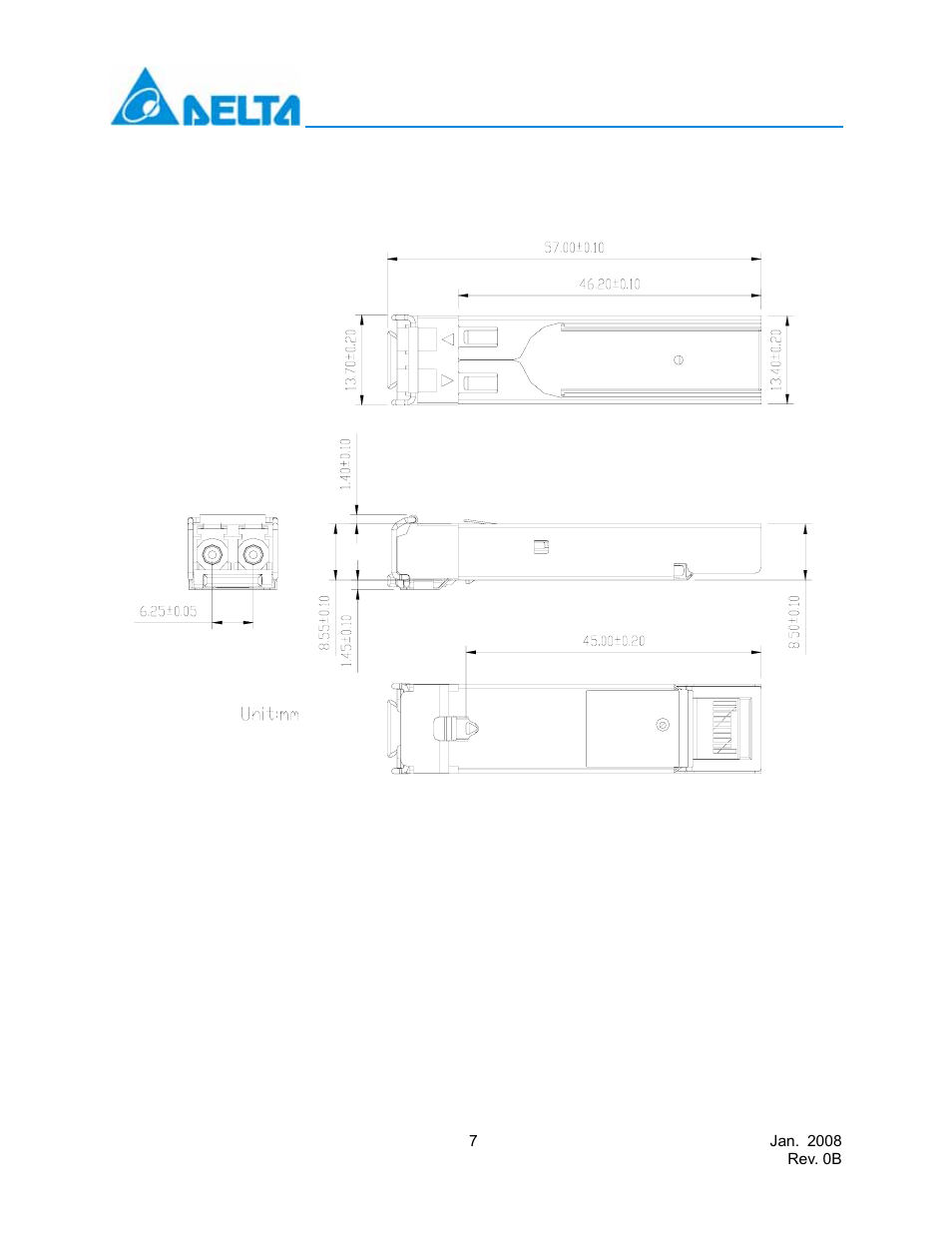 Delta Electronics LCP-155B4MSRx User Manual | Page 7 / 12