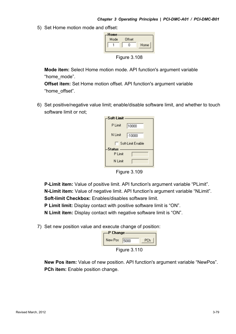 Delta Electronics High-Speed PCI 12-Axis Motion Control Card PCI-DMC-A01 User Manual | Page 101 / 528