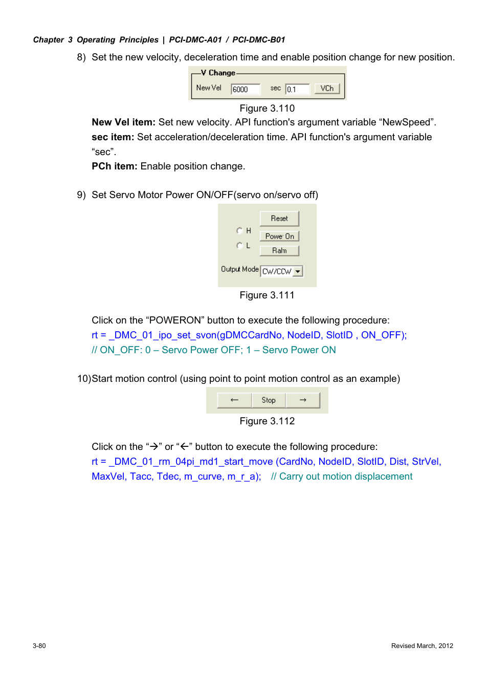Delta Electronics High-Speed PCI 12-Axis Motion Control Card PCI-DMC-A01 User Manual | Page 102 / 528