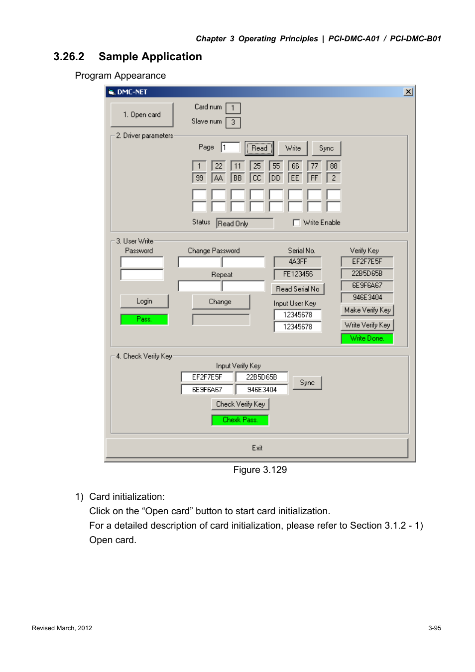 2 sample application | Delta Electronics High-Speed PCI 12-Axis Motion Control Card PCI-DMC-A01 User Manual | Page 117 / 528
