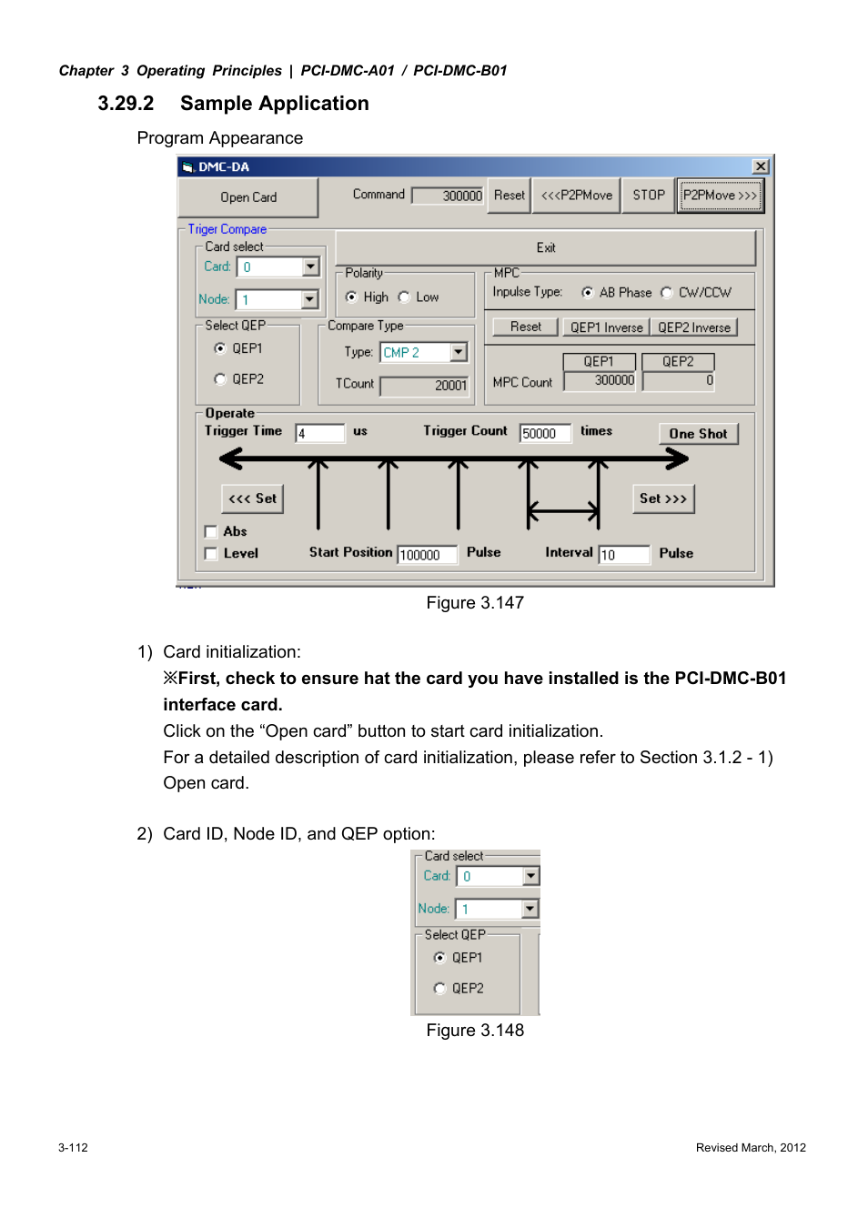 2 sample application | Delta Electronics High-Speed PCI 12-Axis Motion Control Card PCI-DMC-A01 User Manual | Page 134 / 528