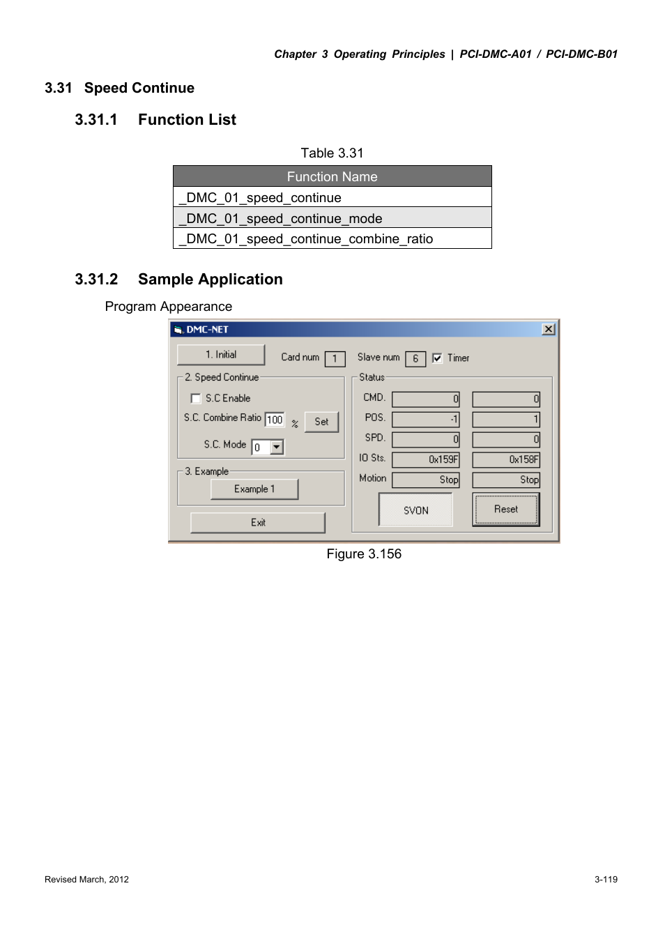 Delta Electronics High-Speed PCI 12-Axis Motion Control Card PCI-DMC-A01 User Manual | Page 141 / 528