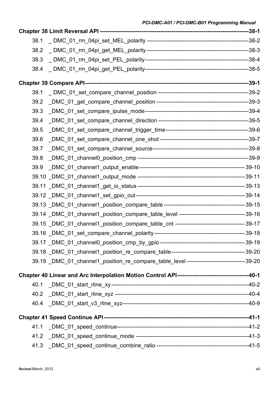 Delta Electronics High-Speed PCI 12-Axis Motion Control Card PCI-DMC-A01 User Manual | Page 15 / 528