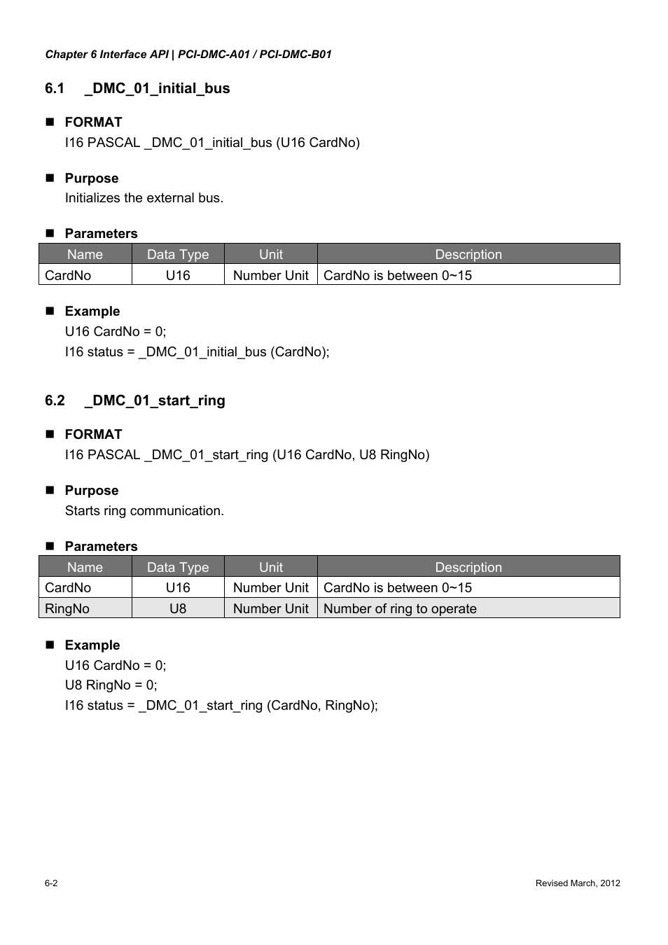 Delta Electronics High-Speed PCI 12-Axis Motion Control Card PCI-DMC-A01 User Manual | Page 174 / 528