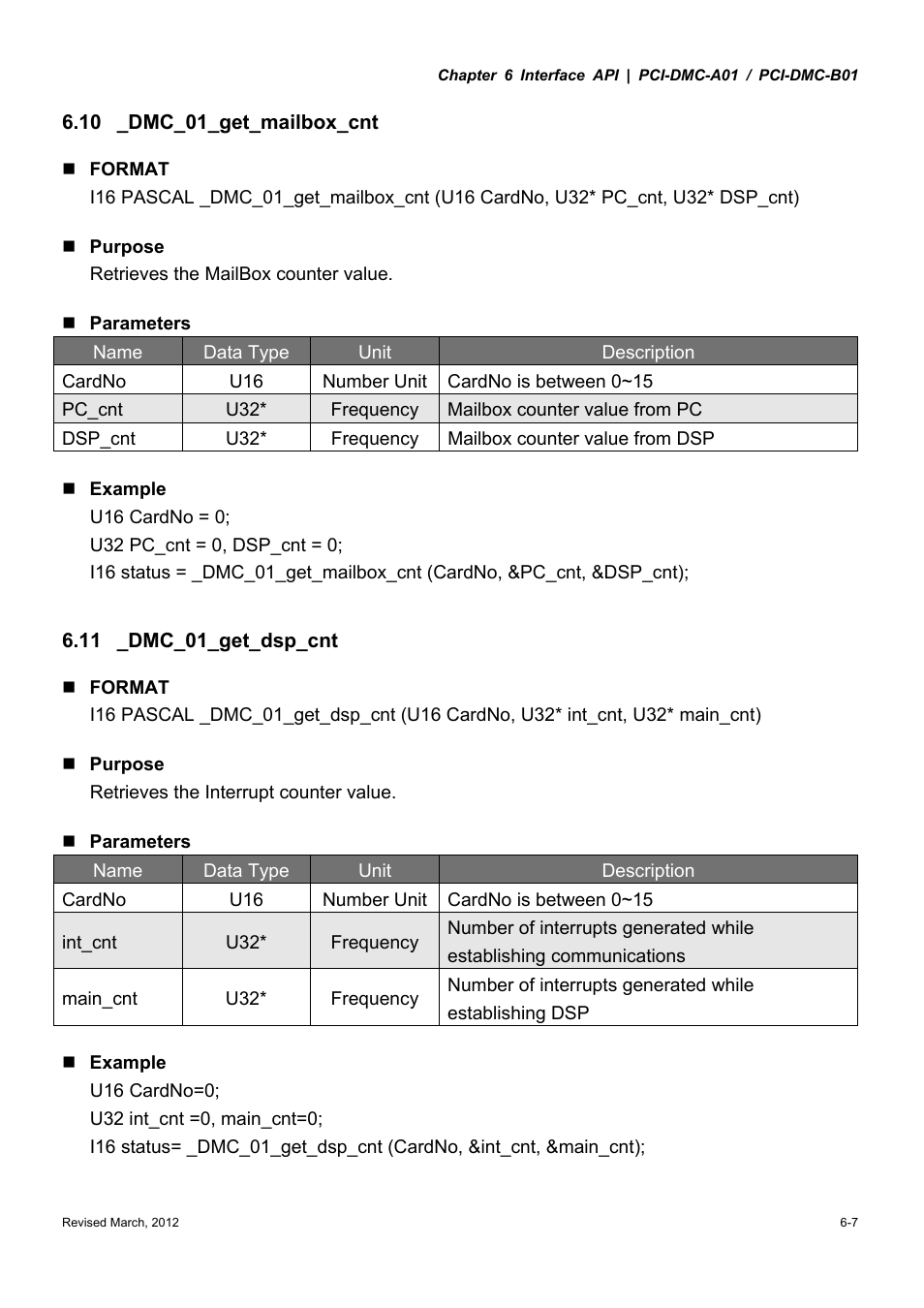 Delta Electronics High-Speed PCI 12-Axis Motion Control Card PCI-DMC-A01 User Manual | Page 179 / 528