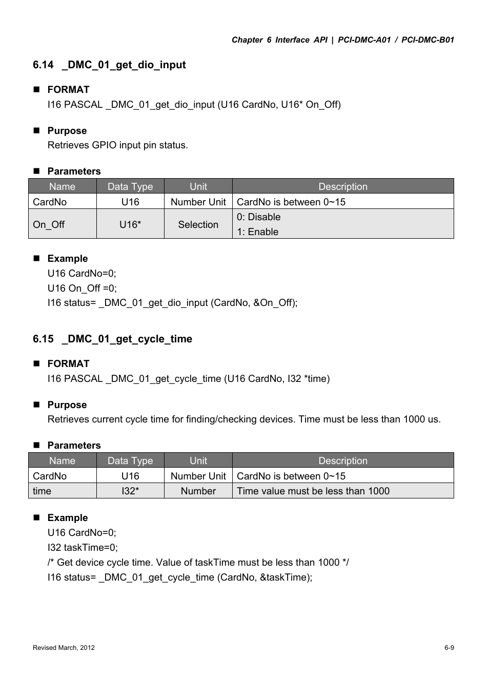 Delta Electronics High-Speed PCI 12-Axis Motion Control Card PCI-DMC-A01 User Manual | Page 181 / 528