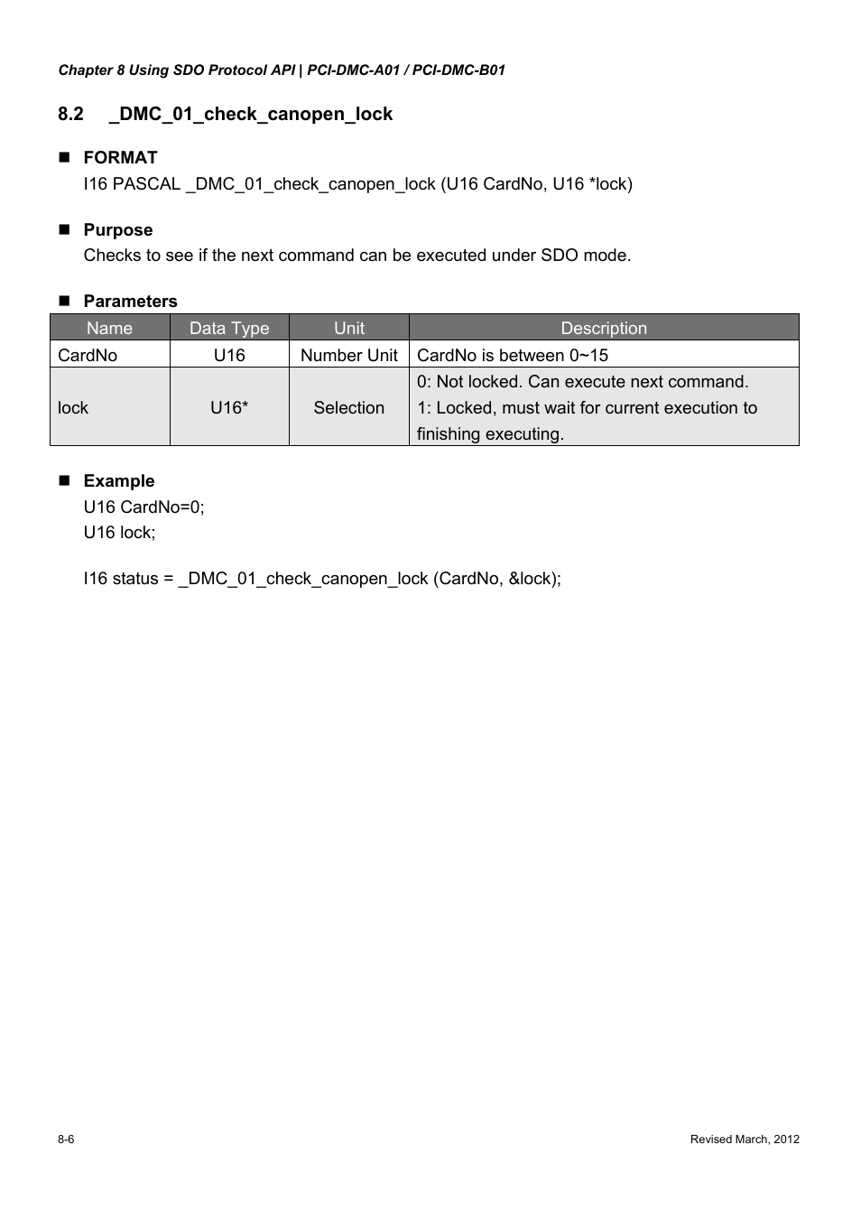 Delta Electronics High-Speed PCI 12-Axis Motion Control Card PCI-DMC-A01 User Manual | Page 192 / 528