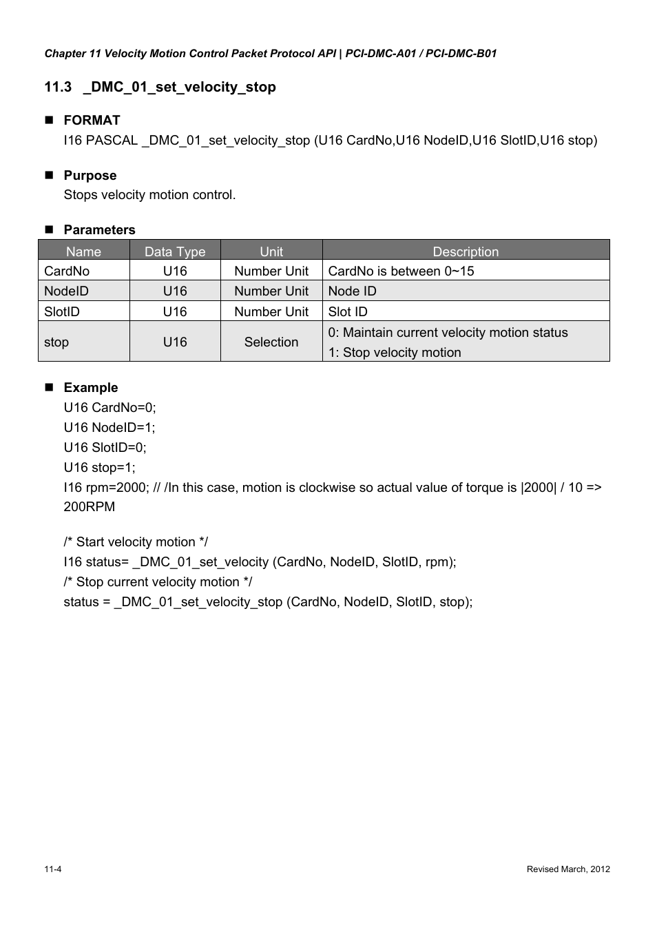 Delta Electronics High-Speed PCI 12-Axis Motion Control Card PCI-DMC-A01 User Manual | Page 218 / 528