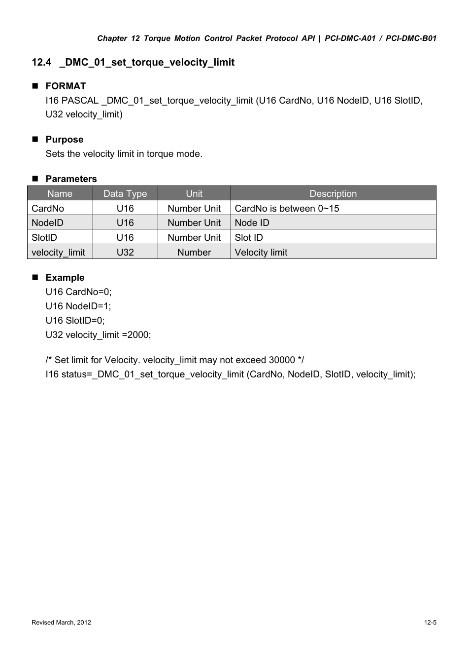 Delta Electronics High-Speed PCI 12-Axis Motion Control Card PCI-DMC-A01 User Manual | Page 225 / 528