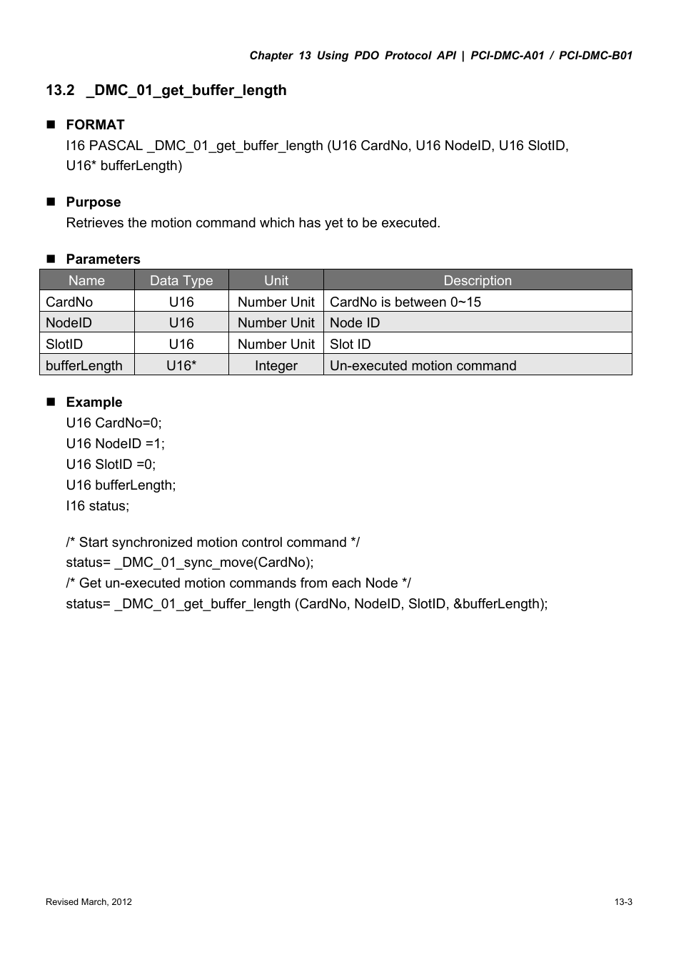 Delta Electronics High-Speed PCI 12-Axis Motion Control Card PCI-DMC-A01 User Manual | Page 229 / 528