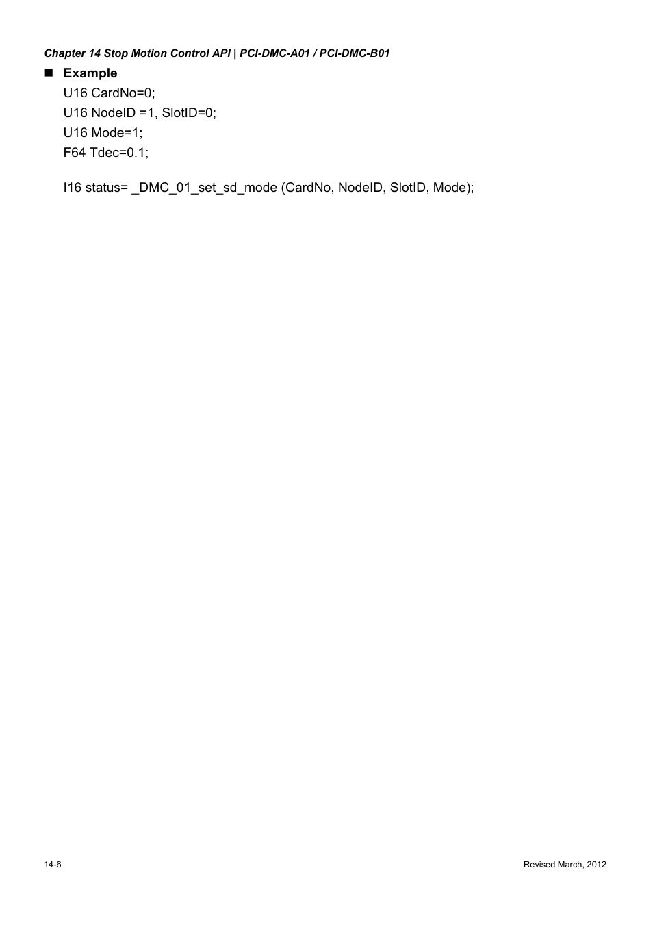 Delta Electronics High-Speed PCI 12-Axis Motion Control Card PCI-DMC-A01 User Manual | Page 238 / 528