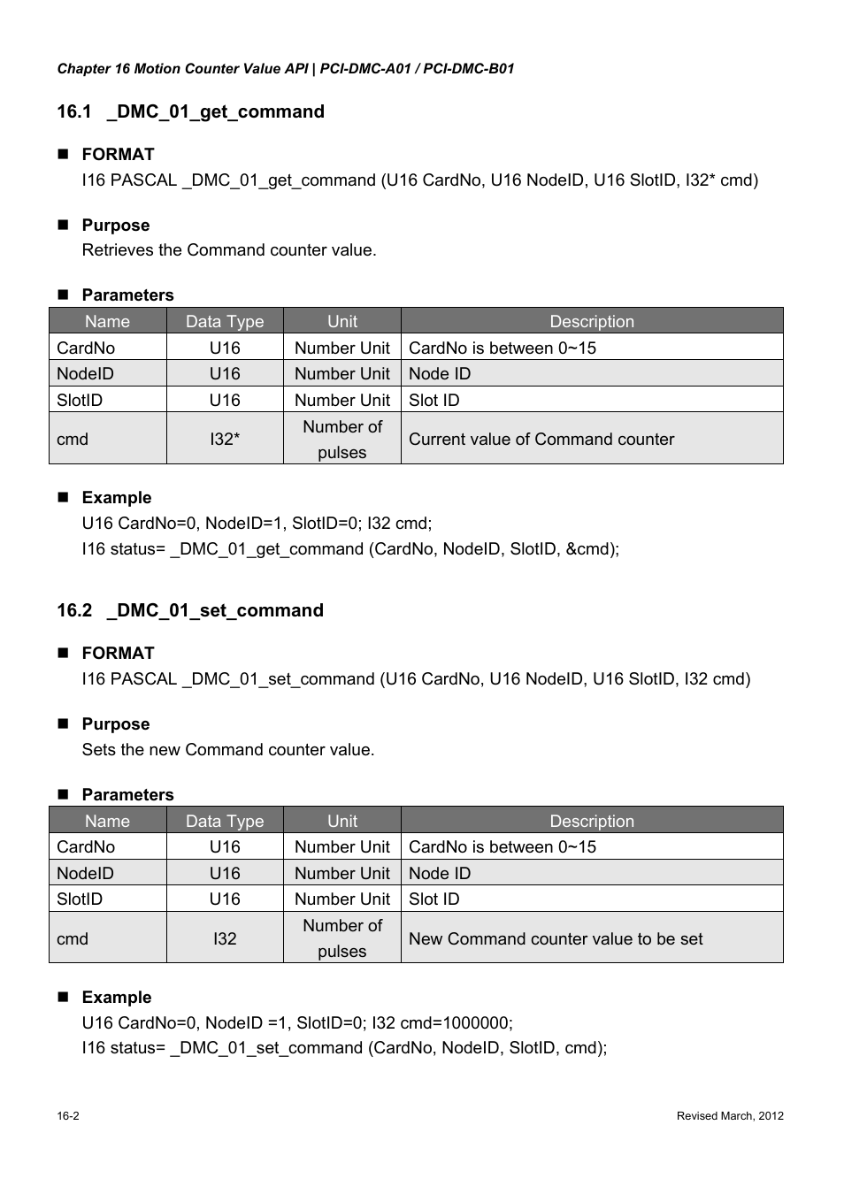 Delta Electronics High-Speed PCI 12-Axis Motion Control Card PCI-DMC-A01 User Manual | Page 244 / 528