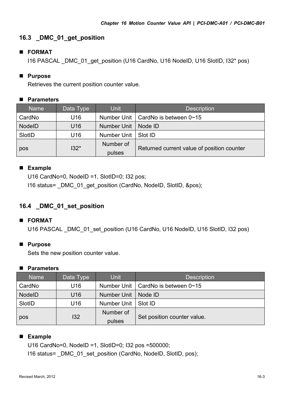 Delta Electronics High-Speed PCI 12-Axis Motion Control Card PCI-DMC-A01 User Manual | Page 245 / 528