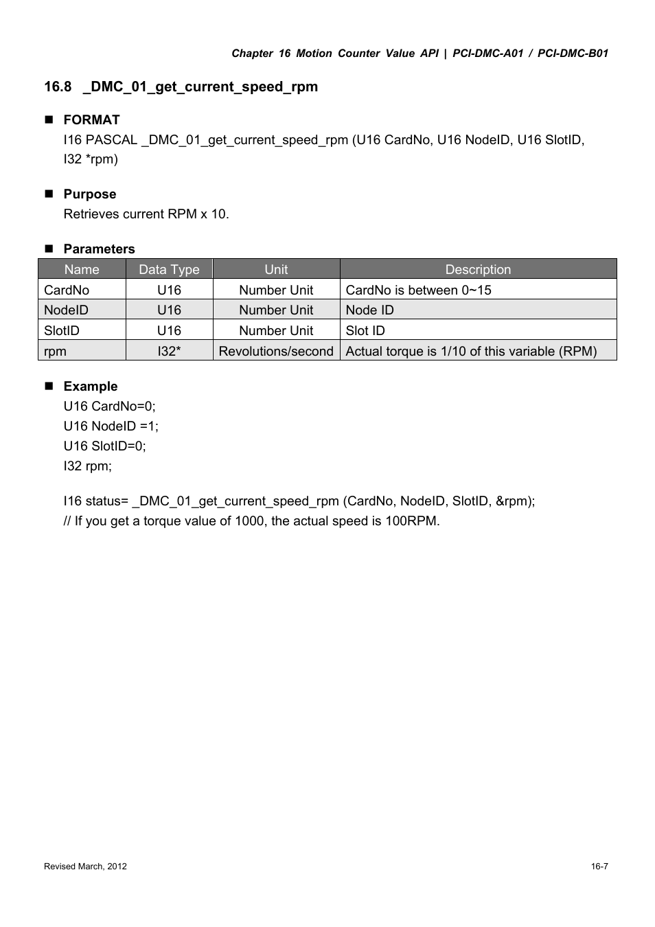 Delta Electronics High-Speed PCI 12-Axis Motion Control Card PCI-DMC-A01 User Manual | Page 249 / 528