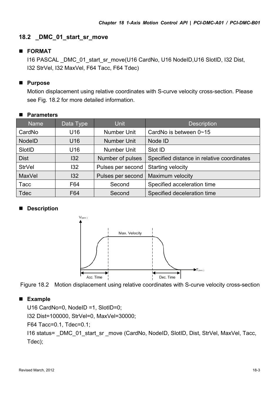 Delta Electronics High-Speed PCI 12-Axis Motion Control Card PCI-DMC-A01 User Manual | Page 257 / 528