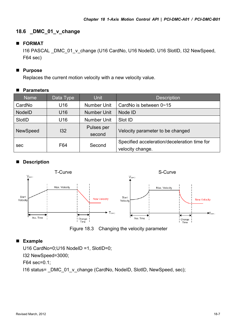Delta Electronics High-Speed PCI 12-Axis Motion Control Card PCI-DMC-A01 User Manual | Page 261 / 528