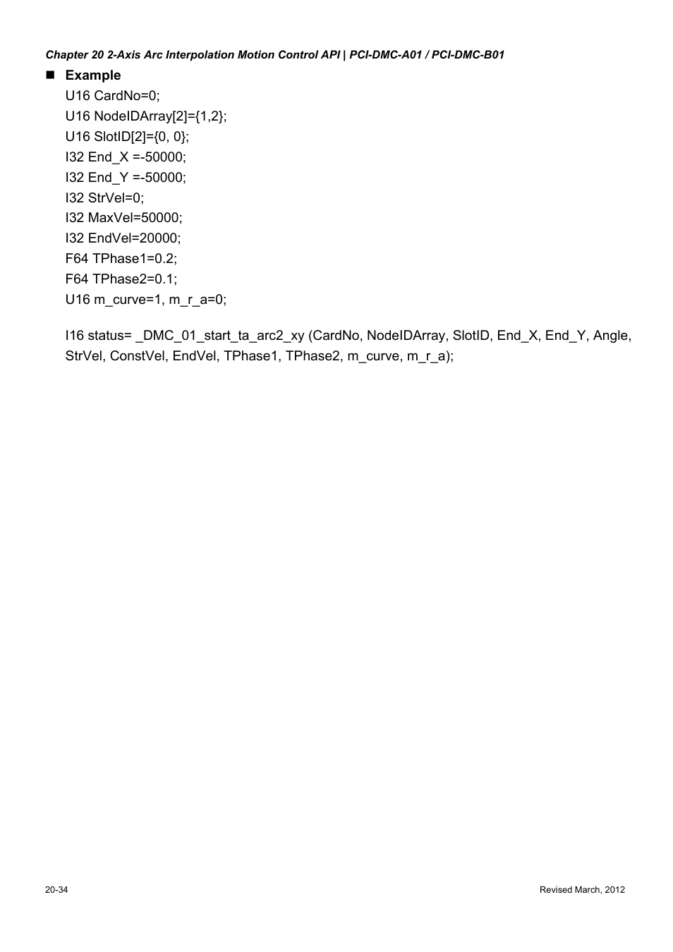 Delta Electronics High-Speed PCI 12-Axis Motion Control Card PCI-DMC-A01 User Manual | Page 322 / 528