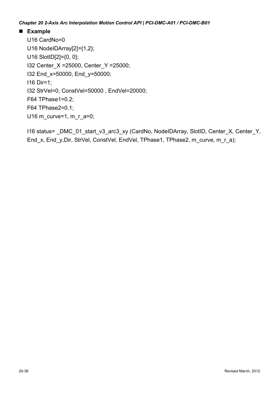 Delta Electronics High-Speed PCI 12-Axis Motion Control Card PCI-DMC-A01 User Manual | Page 324 / 528