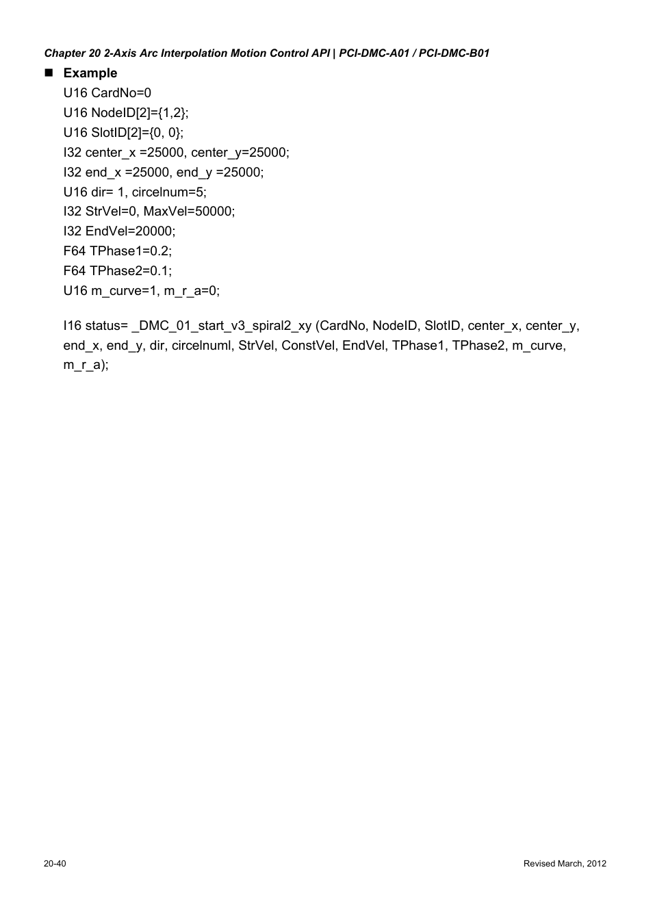 Delta Electronics High-Speed PCI 12-Axis Motion Control Card PCI-DMC-A01 User Manual | Page 328 / 528