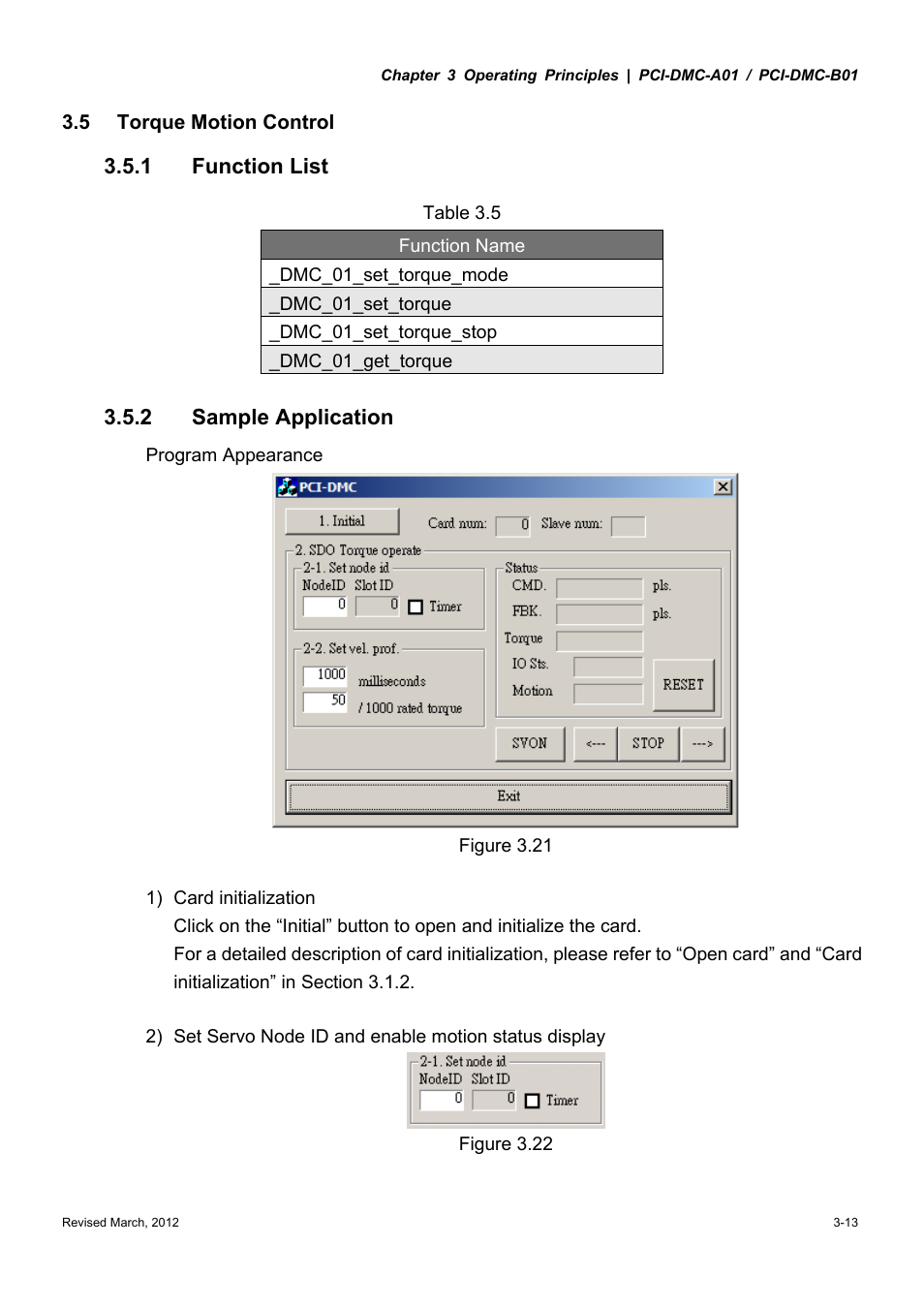 Delta Electronics High-Speed PCI 12-Axis Motion Control Card PCI-DMC-A01 User Manual | Page 35 / 528