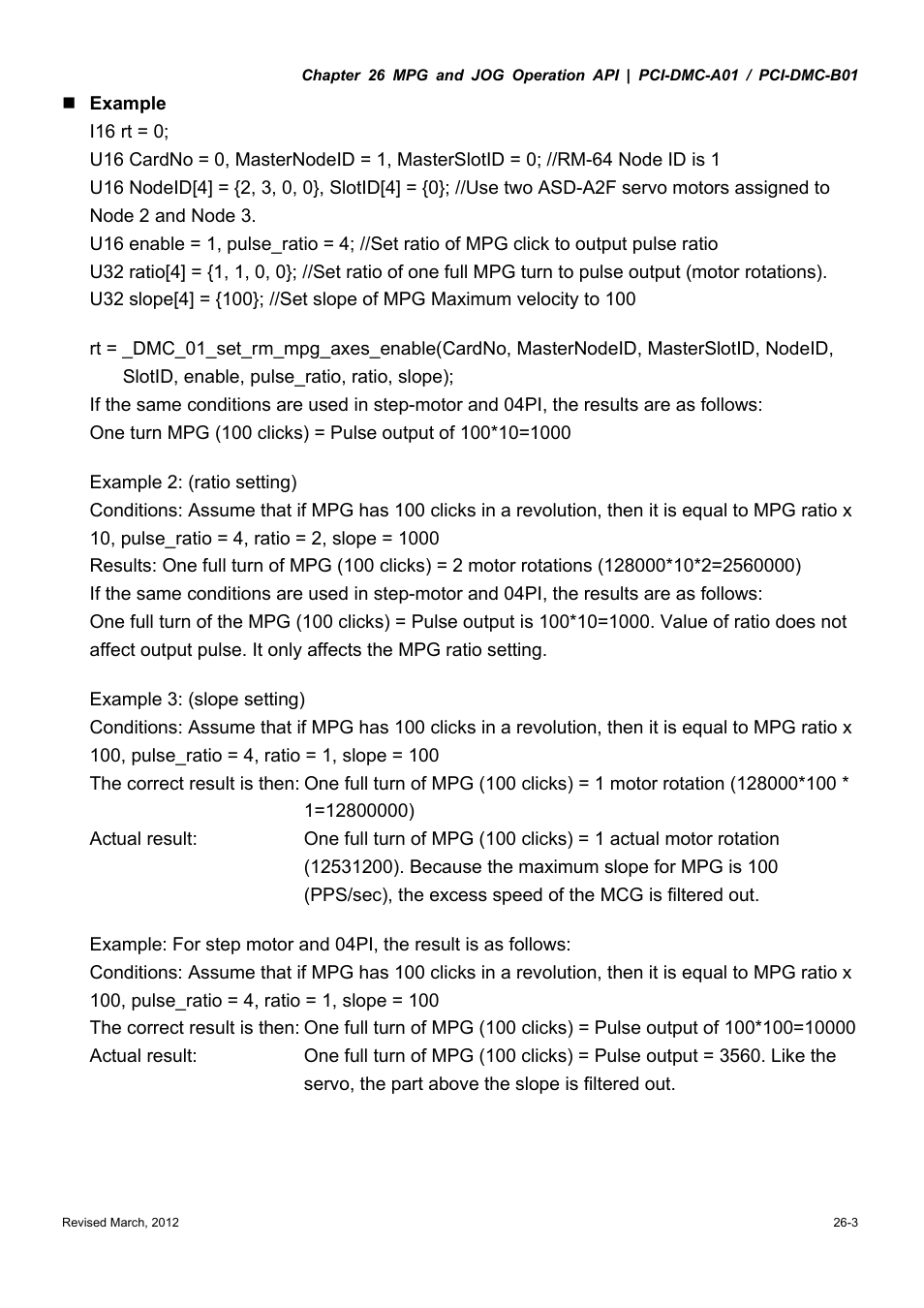 Delta Electronics High-Speed PCI 12-Axis Motion Control Card PCI-DMC-A01 User Manual | Page 367 / 528