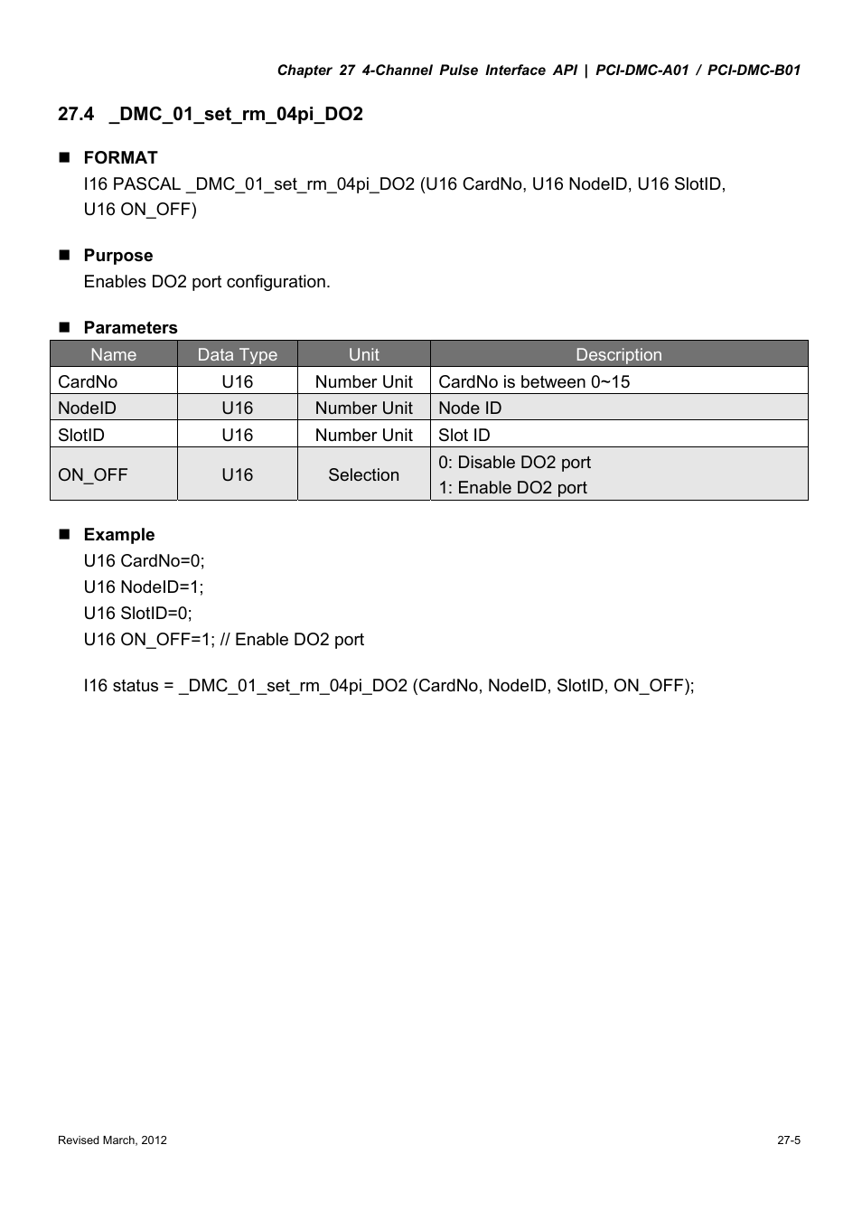 Delta Electronics High-Speed PCI 12-Axis Motion Control Card PCI-DMC-A01 User Manual | Page 375 / 528