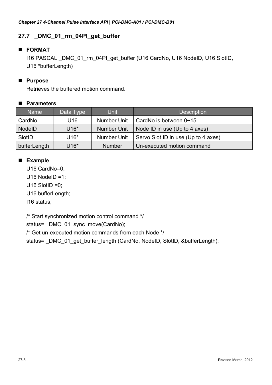 Delta Electronics High-Speed PCI 12-Axis Motion Control Card PCI-DMC-A01 User Manual | Page 378 / 528
