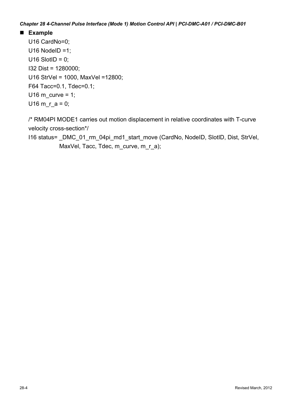 Delta Electronics High-Speed PCI 12-Axis Motion Control Card PCI-DMC-A01 User Manual | Page 382 / 528