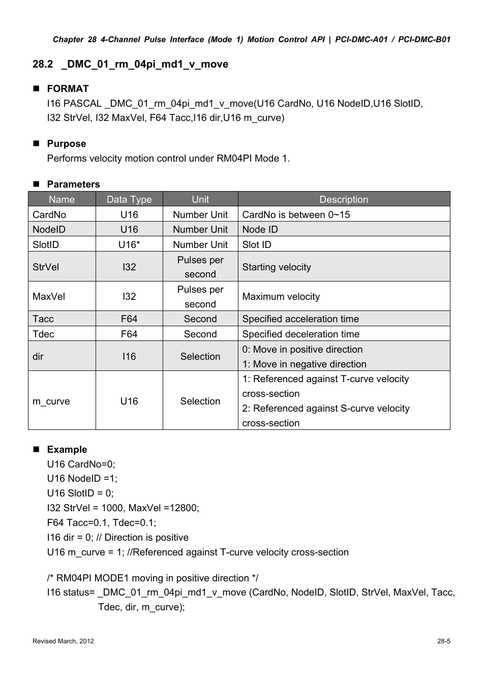 Delta Electronics High-Speed PCI 12-Axis Motion Control Card PCI-DMC-A01 User Manual | Page 383 / 528