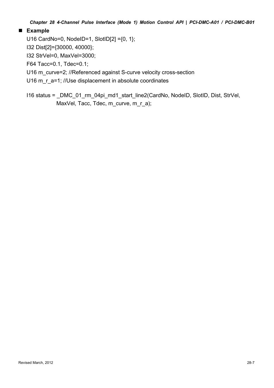 Delta Electronics High-Speed PCI 12-Axis Motion Control Card PCI-DMC-A01 User Manual | Page 385 / 528