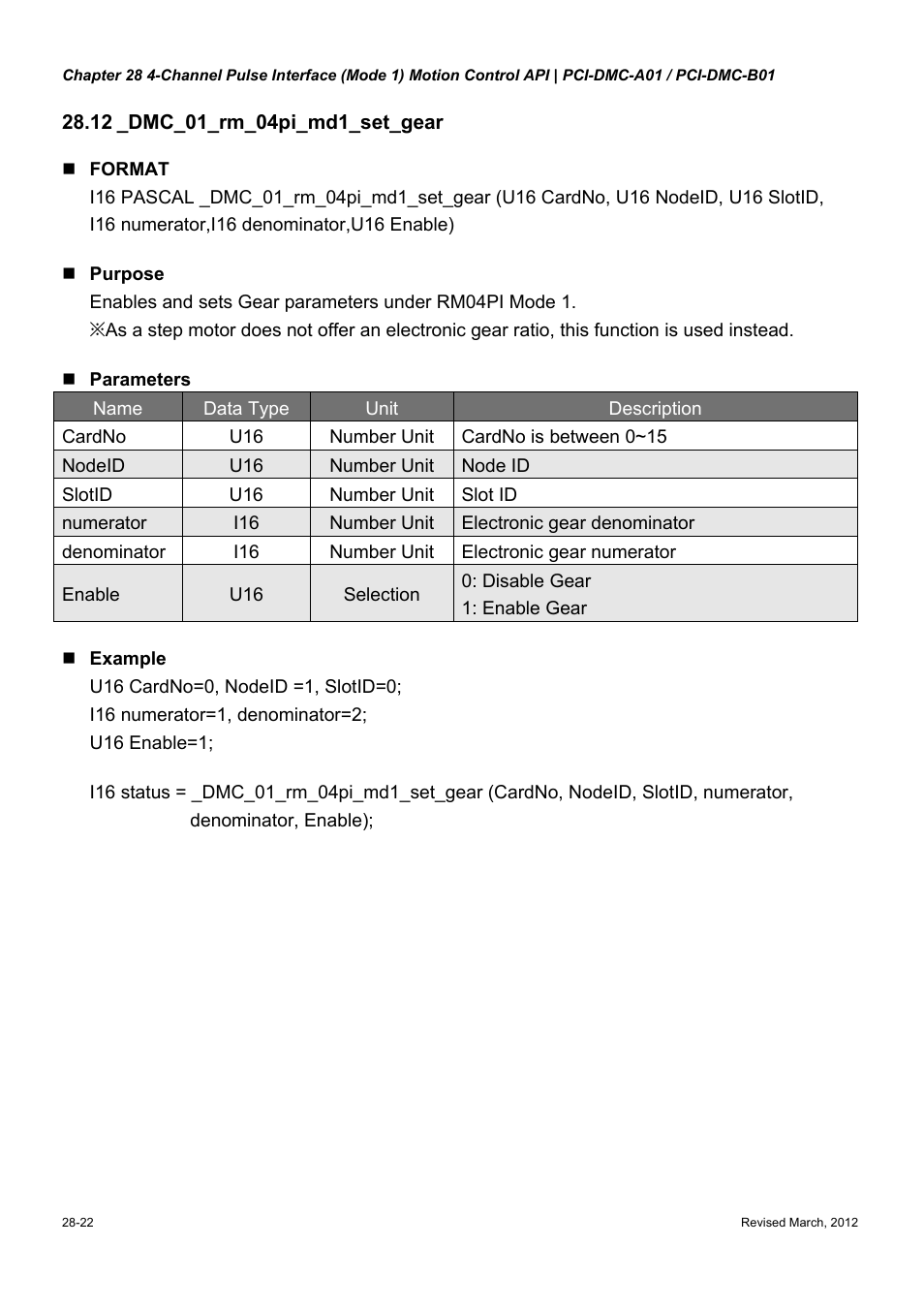 Delta Electronics High-Speed PCI 12-Axis Motion Control Card PCI-DMC-A01 User Manual | Page 400 / 528