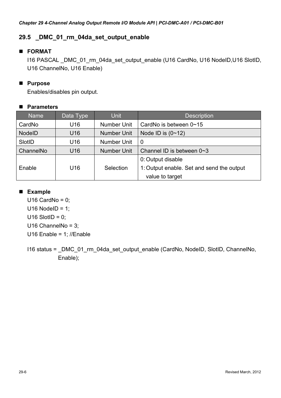 Delta Electronics High-Speed PCI 12-Axis Motion Control Card PCI-DMC-A01 User Manual | Page 412 / 528