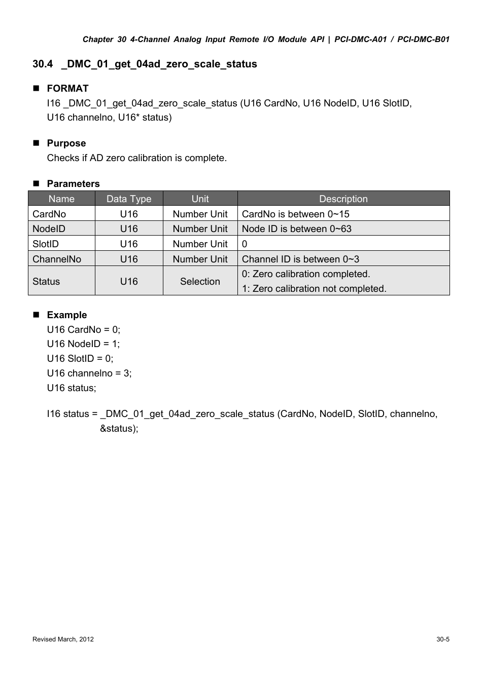 Delta Electronics High-Speed PCI 12-Axis Motion Control Card PCI-DMC-A01 User Manual | Page 423 / 528