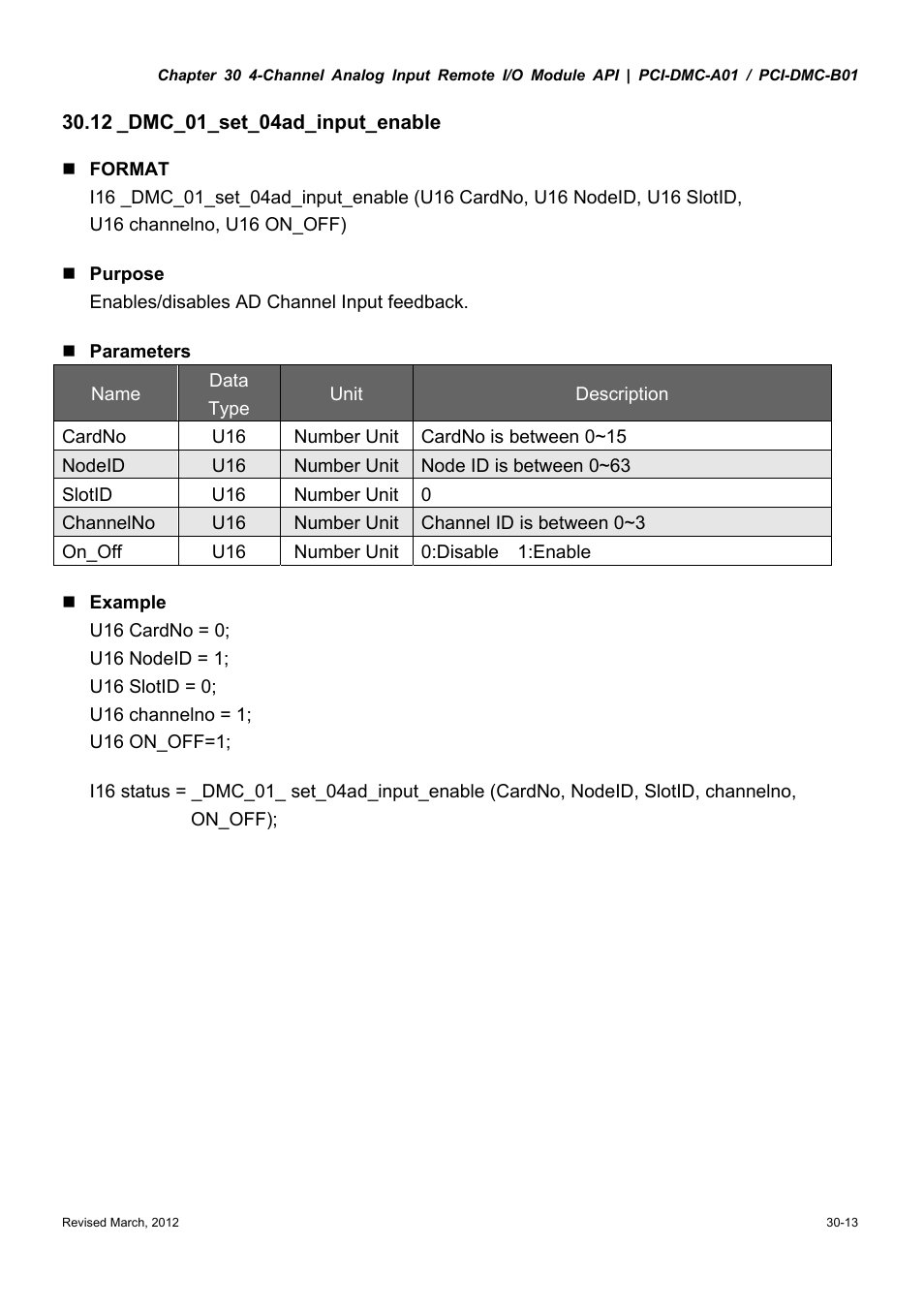 Delta Electronics High-Speed PCI 12-Axis Motion Control Card PCI-DMC-A01 User Manual | Page 431 / 528