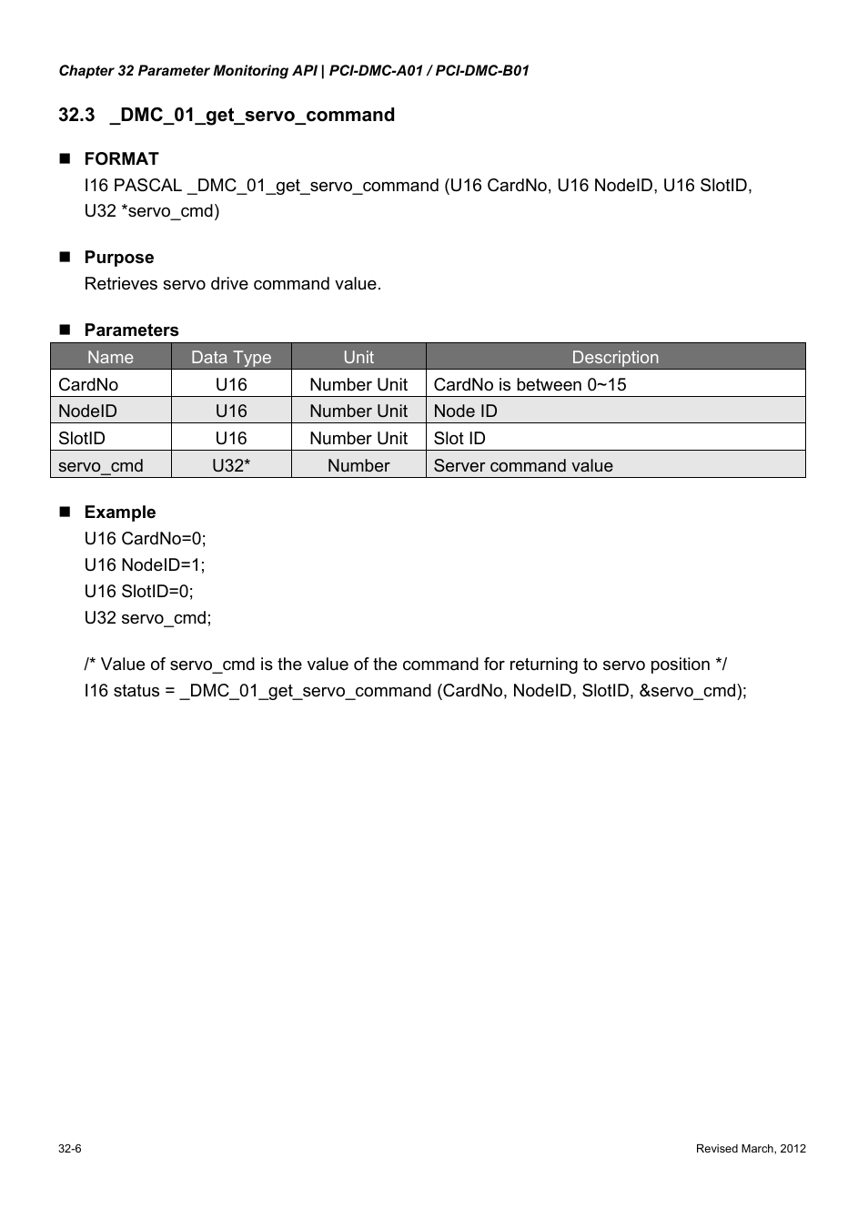 Delta Electronics High-Speed PCI 12-Axis Motion Control Card PCI-DMC-A01 User Manual | Page 442 / 528