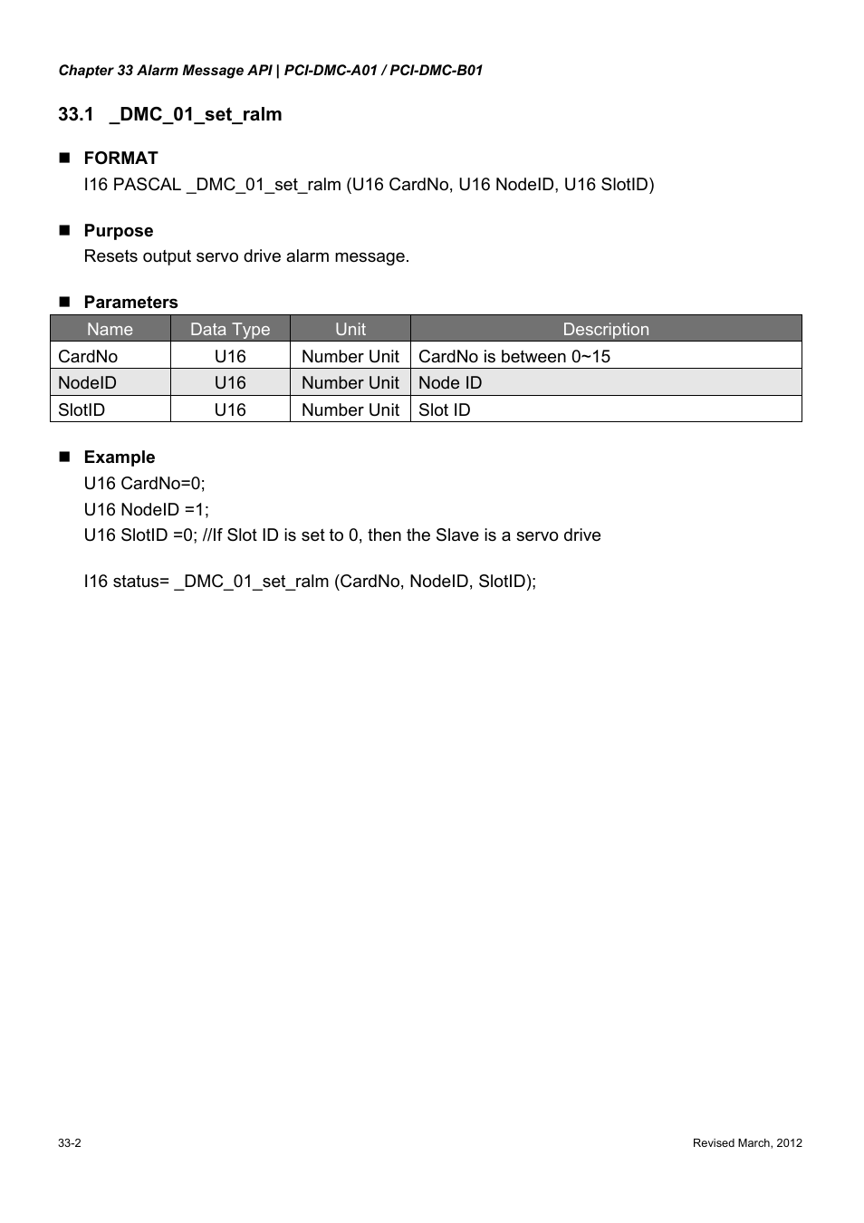 Delta Electronics High-Speed PCI 12-Axis Motion Control Card PCI-DMC-A01 User Manual | Page 446 / 528