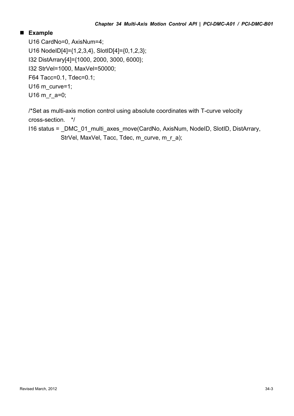 Delta Electronics High-Speed PCI 12-Axis Motion Control Card PCI-DMC-A01 User Manual | Page 453 / 528