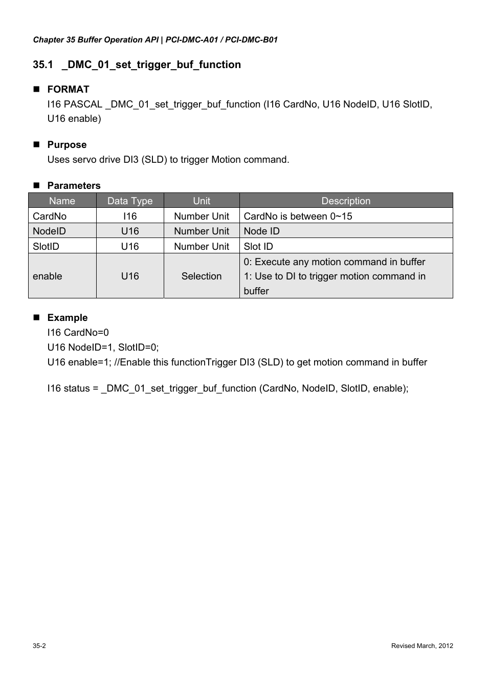 Delta Electronics High-Speed PCI 12-Axis Motion Control Card PCI-DMC-A01 User Manual | Page 458 / 528