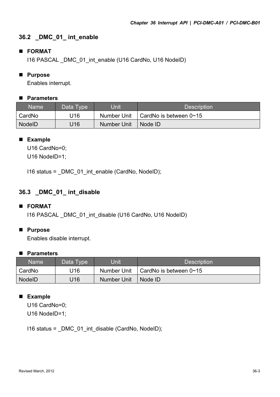 Delta Electronics High-Speed PCI 12-Axis Motion Control Card PCI-DMC-A01 User Manual | Page 461 / 528