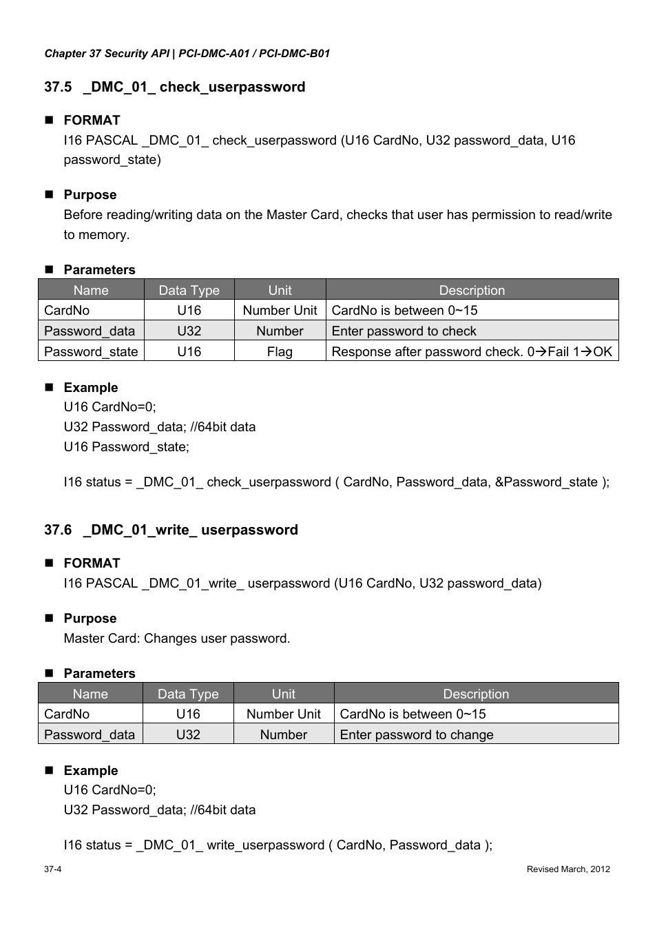 Delta Electronics High-Speed PCI 12-Axis Motion Control Card PCI-DMC-A01 User Manual | Page 468 / 528