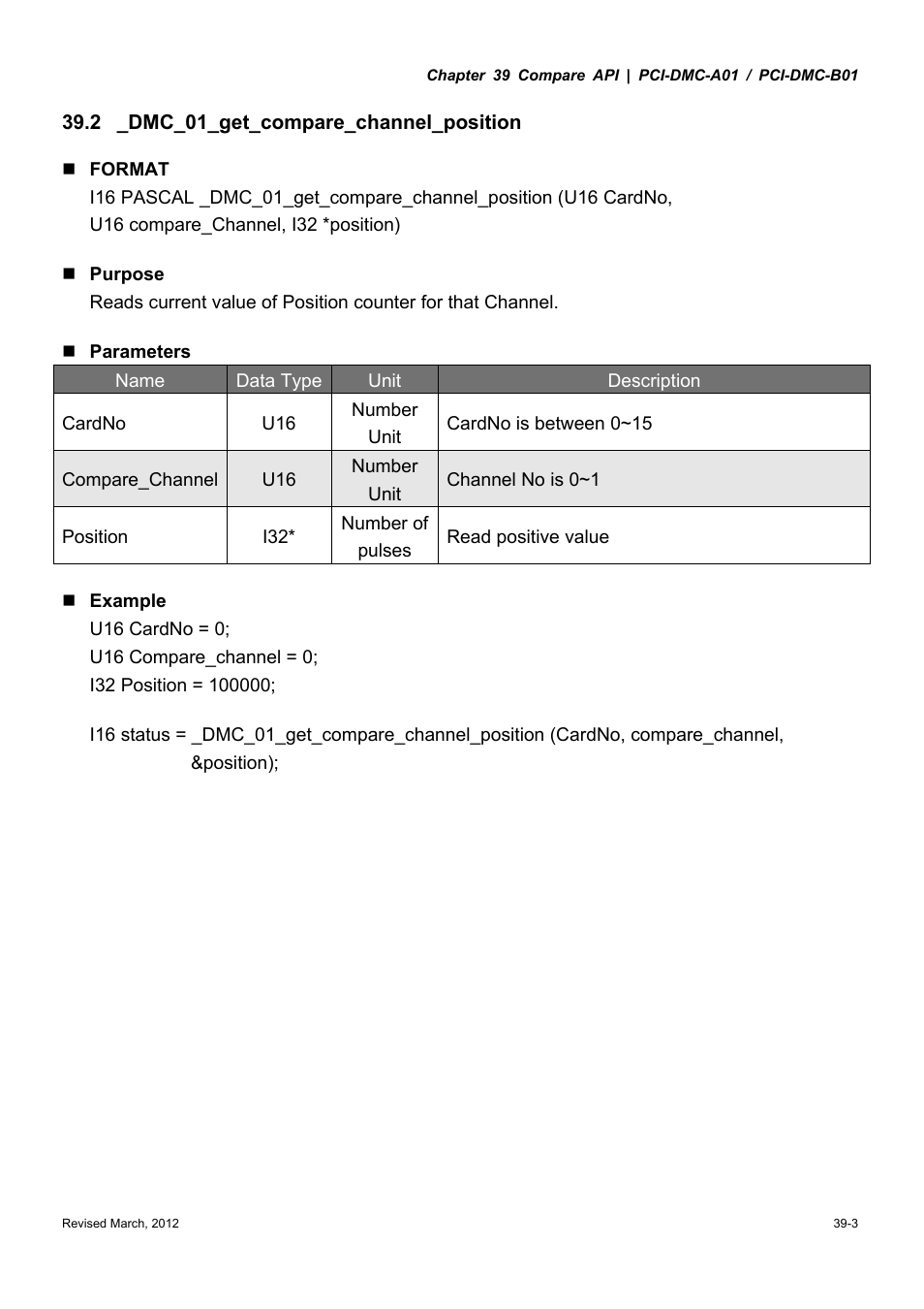 Delta Electronics High-Speed PCI 12-Axis Motion Control Card PCI-DMC-A01 User Manual | Page 489 / 528