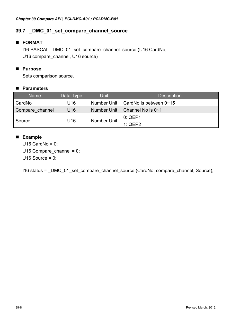 Delta Electronics High-Speed PCI 12-Axis Motion Control Card PCI-DMC-A01 User Manual | Page 494 / 528