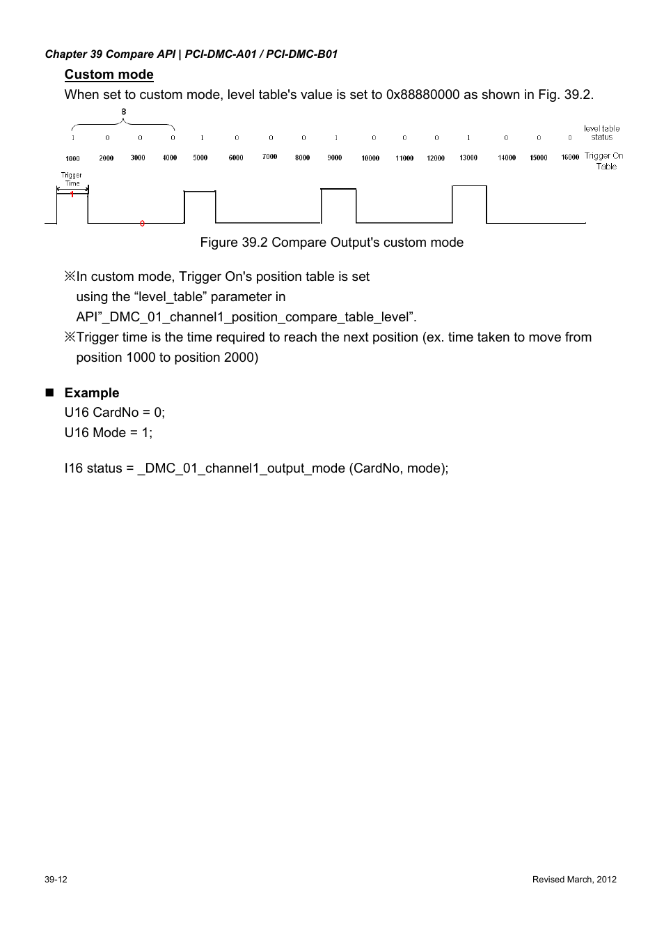 Delta Electronics High-Speed PCI 12-Axis Motion Control Card PCI-DMC-A01 User Manual | Page 498 / 528