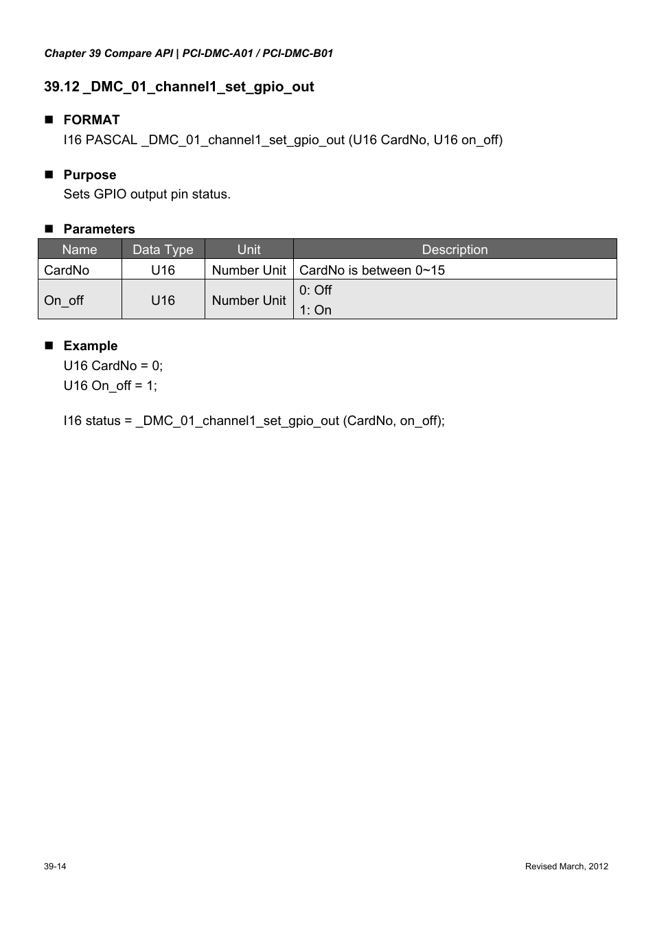 Delta Electronics High-Speed PCI 12-Axis Motion Control Card PCI-DMC-A01 User Manual | Page 500 / 528